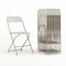 Flash Furniture Hercules Series Plastic Folding Chair Beige - 10 LB Weight Capacity Comfortable Event Chair - Lightweight Folding Chair, PK10 10-LE-L-3-BEIGE-GG - alternate 1